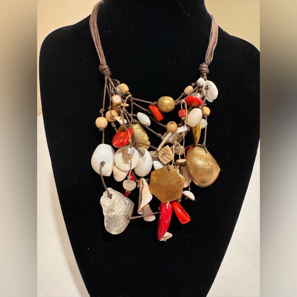 Cechi Artist Made Necklace.